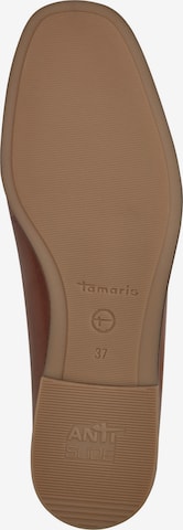 TAMARIS Slipper i brun