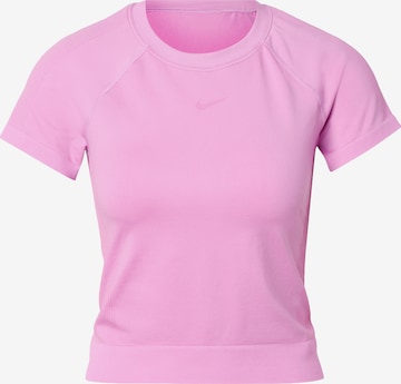 rožinė NIKE Sportiniai marškinėliai: priekis