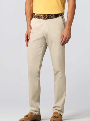 Regular Pantalon chino 'Oslo' MEYER en beige