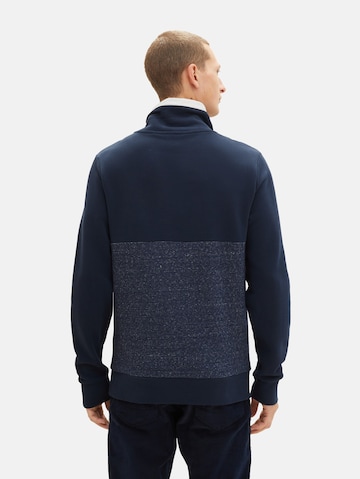 TOM TAILOR - Sweatshirt em azul