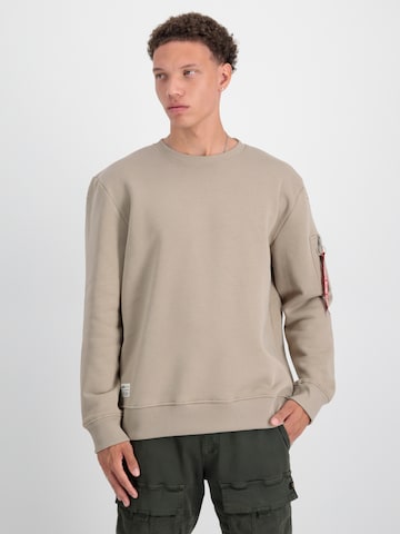 ALPHA INDUSTRIES Sweatshirt 'Dragon' i beige: forside
