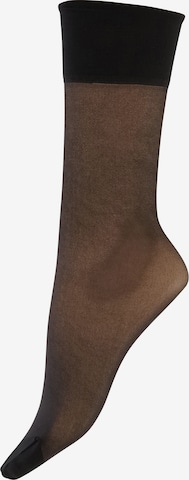 Nur Die Socks in Black: front