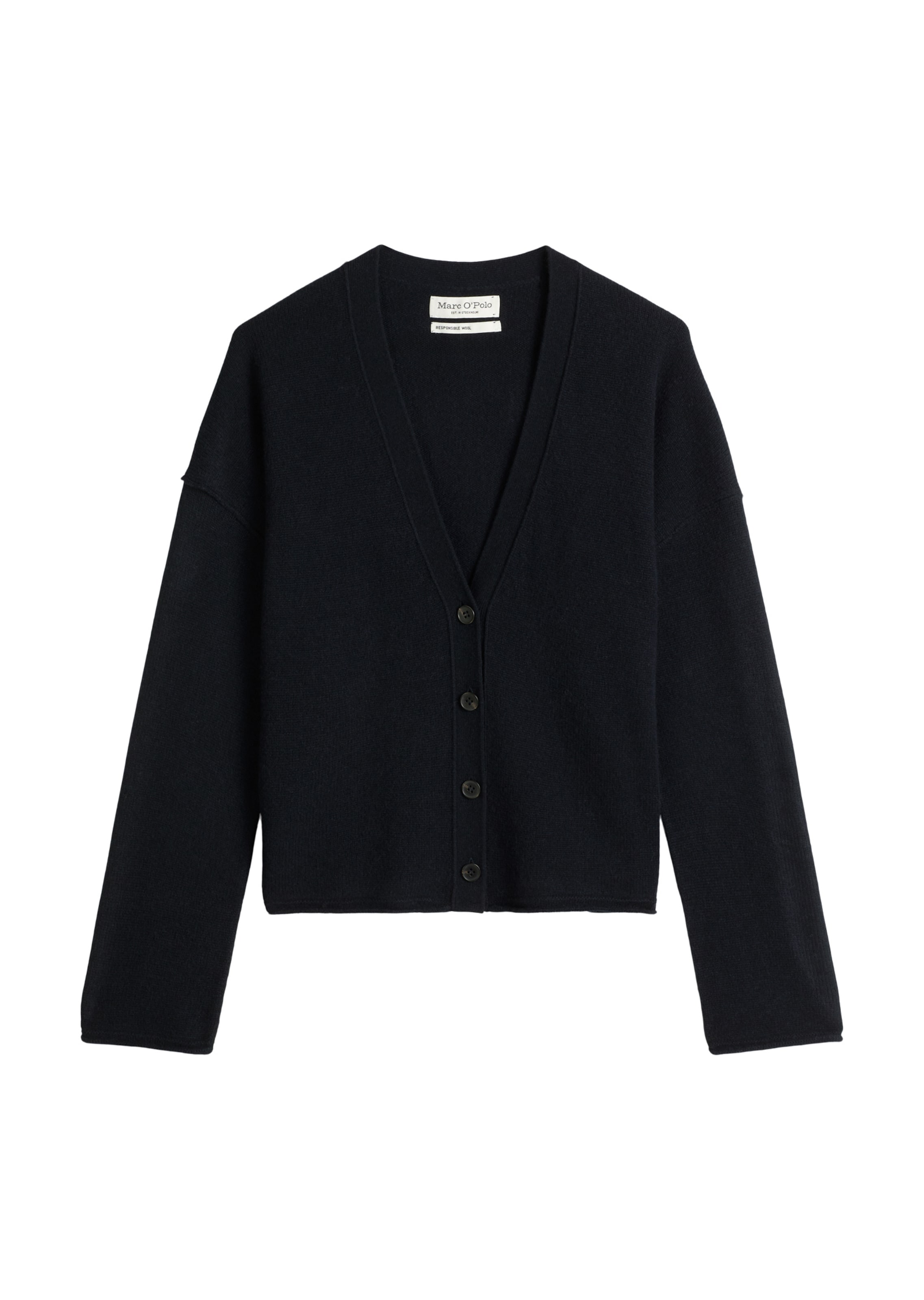 Marc O'Polo Knit cardigan in Blue: front