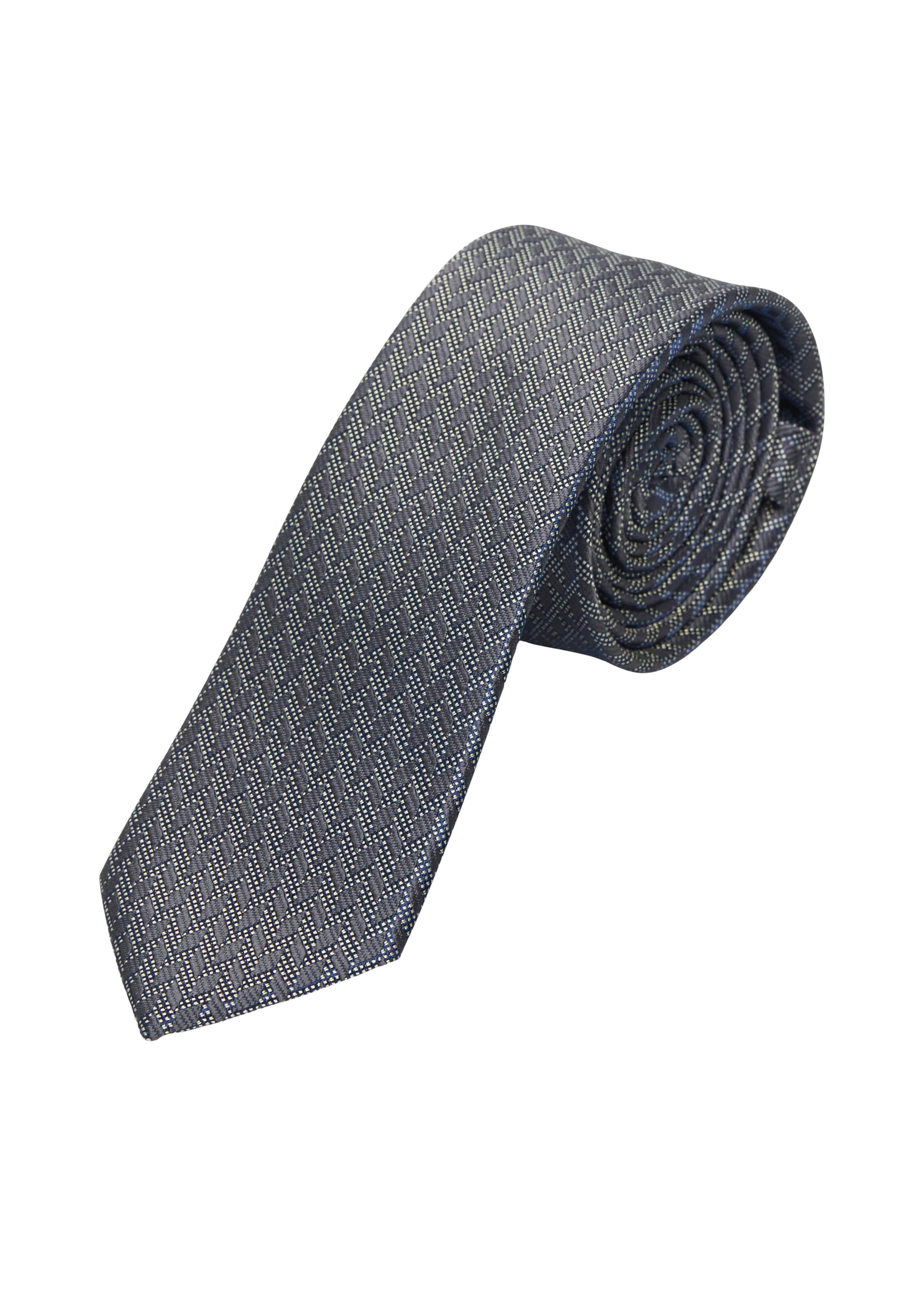 s.Oliver Tie in One Size in Marine blue / White, Item view
