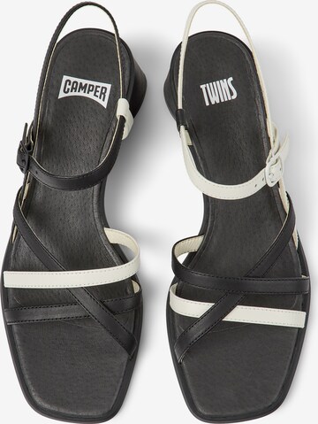 CAMPER Strap Sandals 'Kiara Twins' in Black