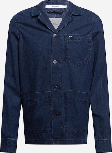 s.Oliver BLACK LABEL מעילים לעונת מעבר בכחול ג'ינס, סקירת המוצר