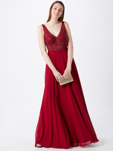 STAR NIGHT Evening Dress in Red