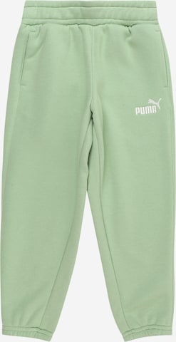 PUMA - Calças 'ESS' em verde: frente