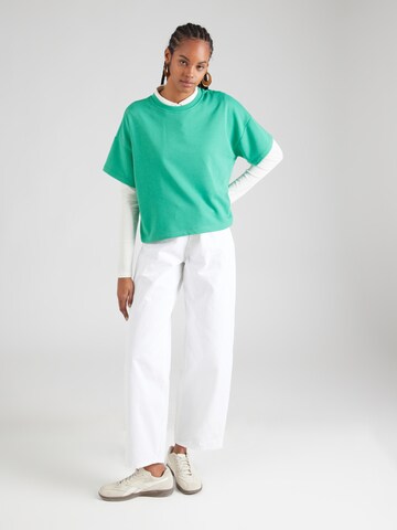 PIECES Sweatshirt 'PCCHILLI' in Green