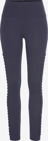 Skinny Pantaloni sport de la LASCANA ACTIVE pe albastru: față