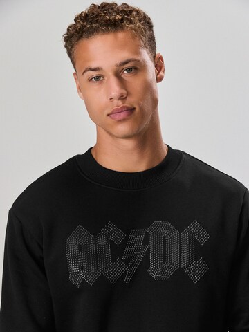 Next Sweatshirt 'ACDC' in Black