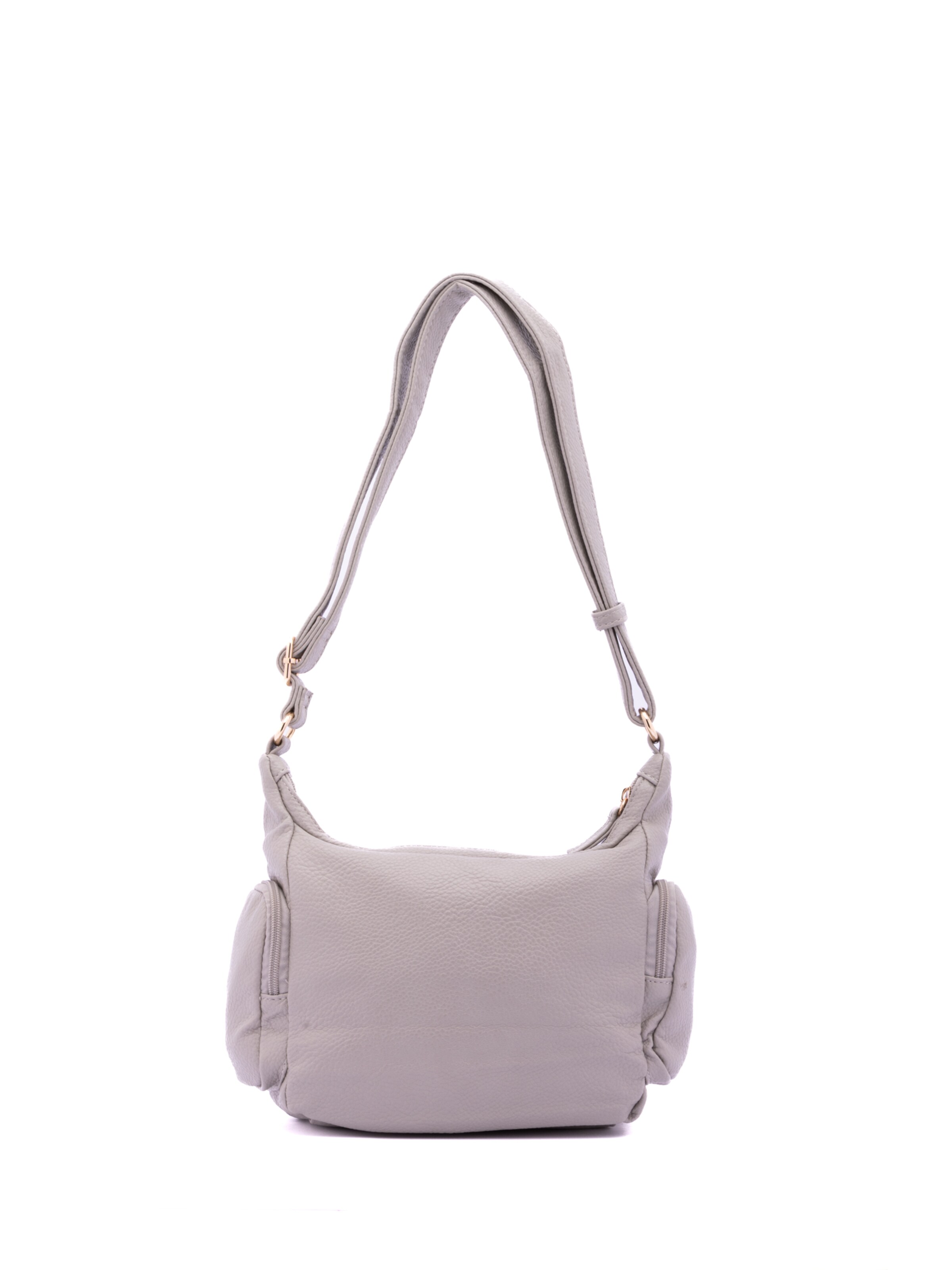 Borsa a spalla 'Borsa a Spalla Donna B Cavalli Ecopelle Zip' di B. Cavalli in grigio