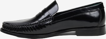 Mocassin 'Slipper' Desa en noir : devant