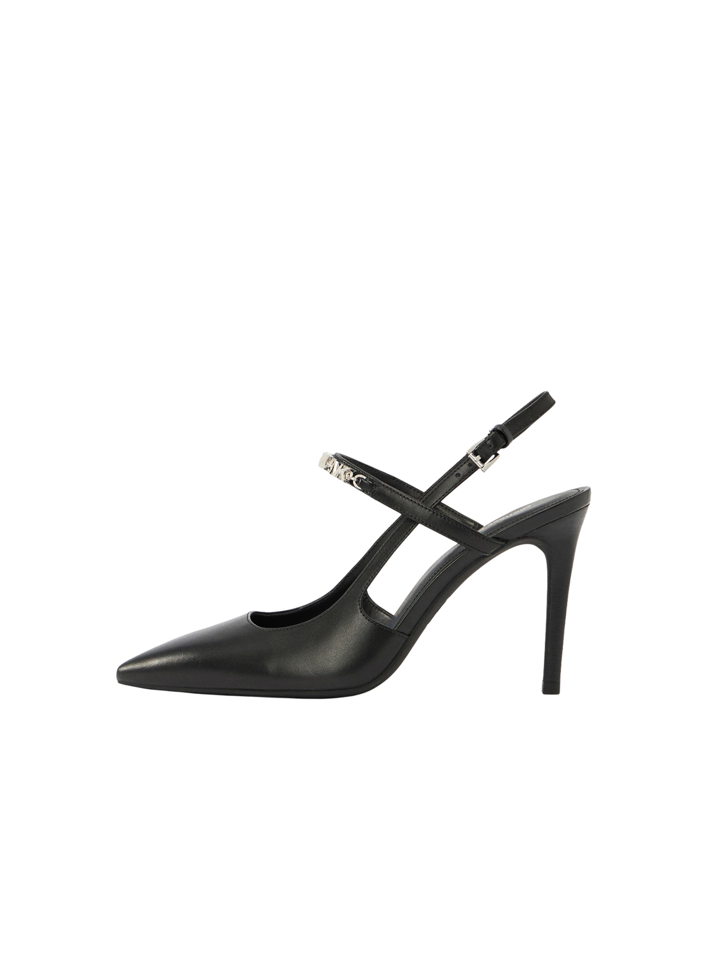 Décolleté sling 'DINA' di MICHAEL Michael Kors in nero: frontale