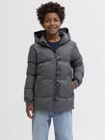 JACK & JONES Winterjacke 'JJKAITO PUFFER' in Grau