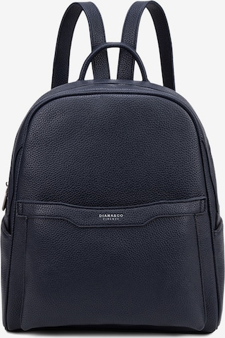 Diana&Co. Backpack in Blue: front