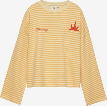 Pull&Bear Bluzka sportowa 'PACIFIC' w kolorze żółty: przód