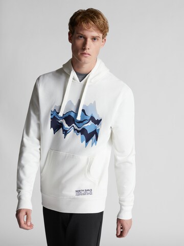 North Sails Sweatshirt in Weiß