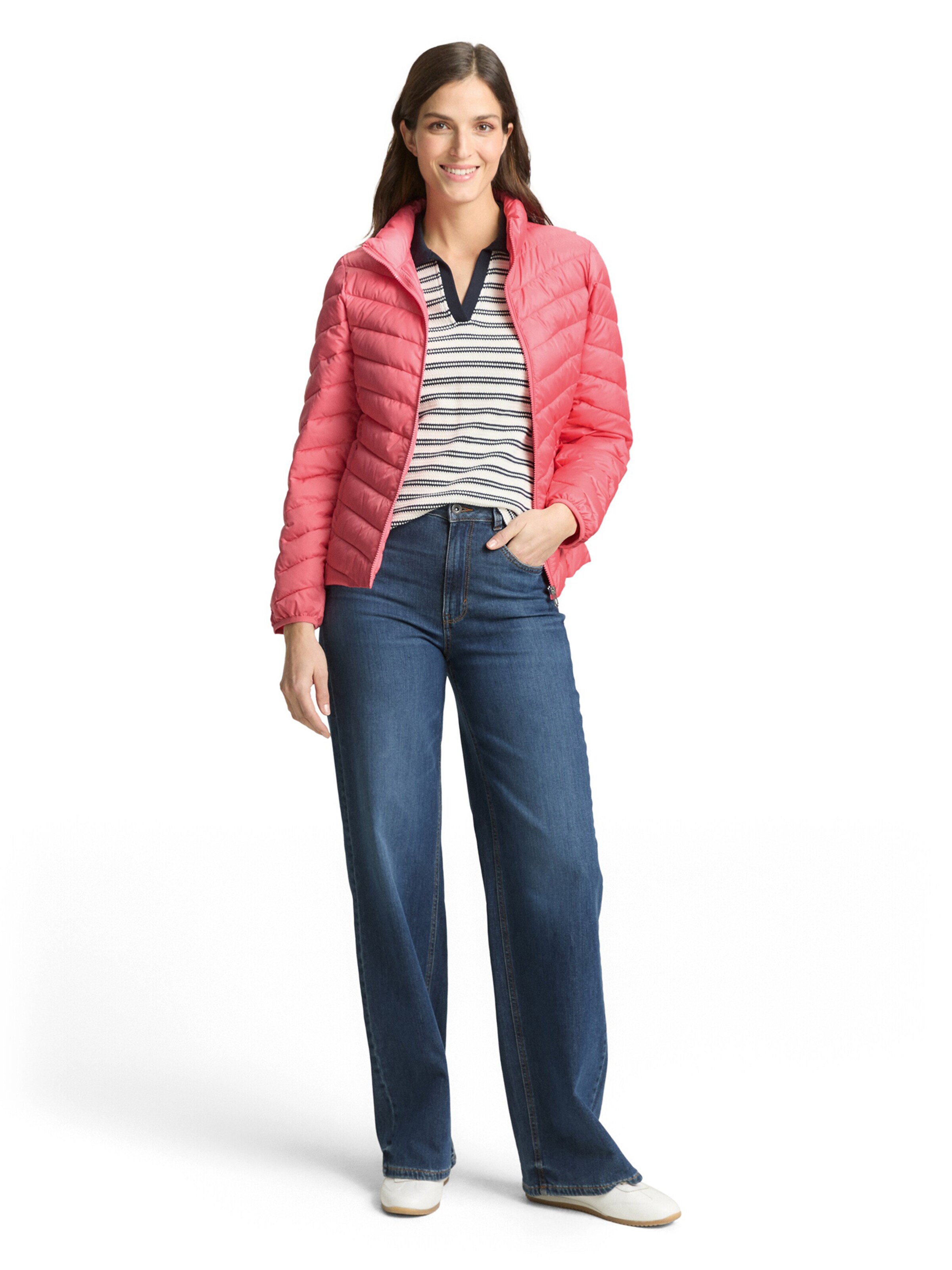 TOM TAILOR - Casaco meia-estação em rosa