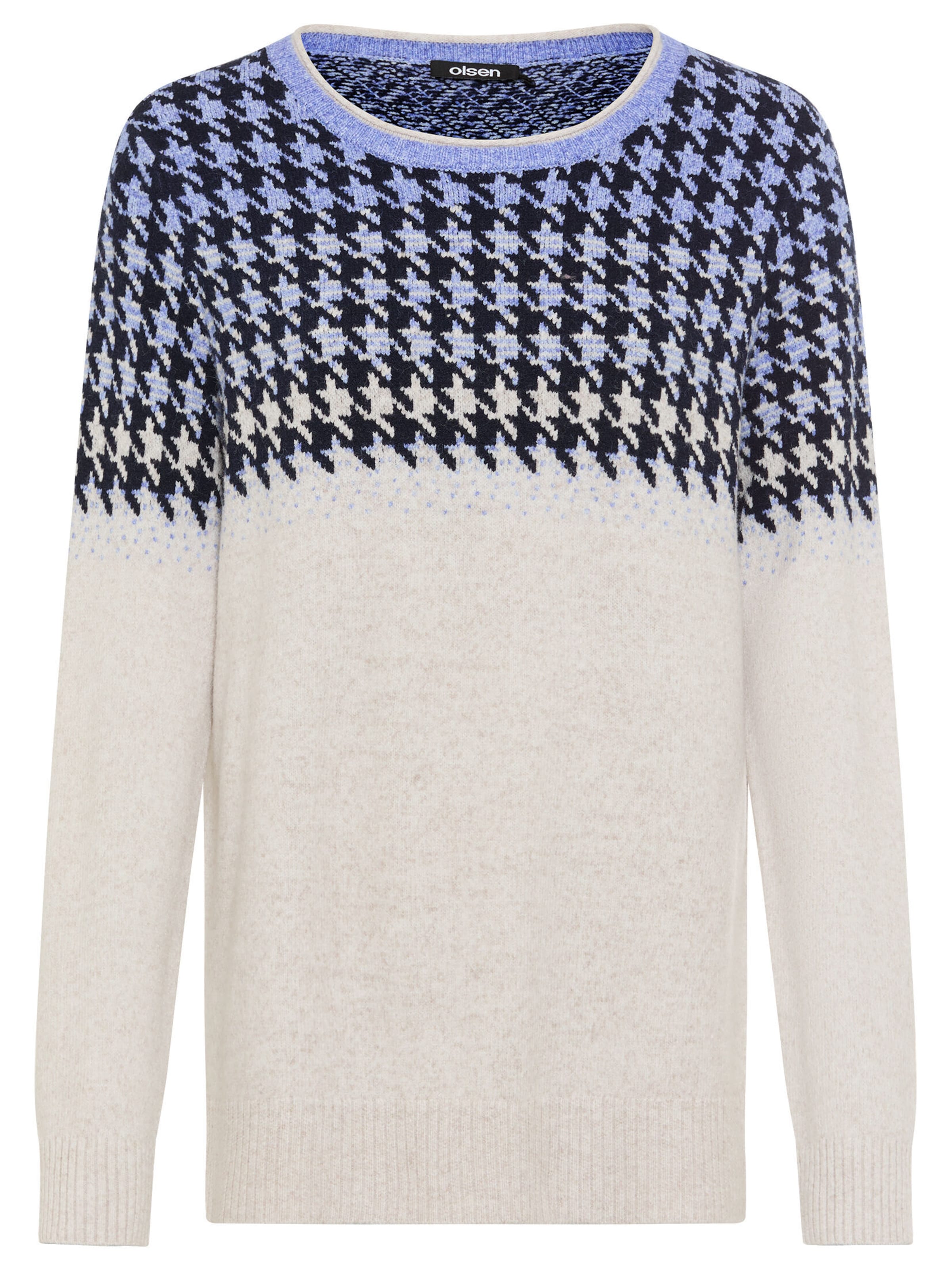 Pull-over Olsen en bleu : devant