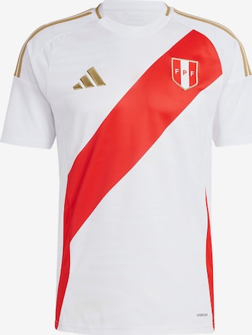 ADIDAS PERFORMANCE Jersey 'Peru 24 Home' in White: front