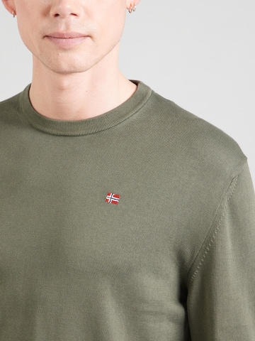 Pull-over 'DROZ 5' NAPAPIJRI en vert