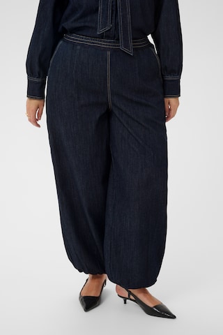Loosefit Jean KAFFE CURVE en bleu : devant