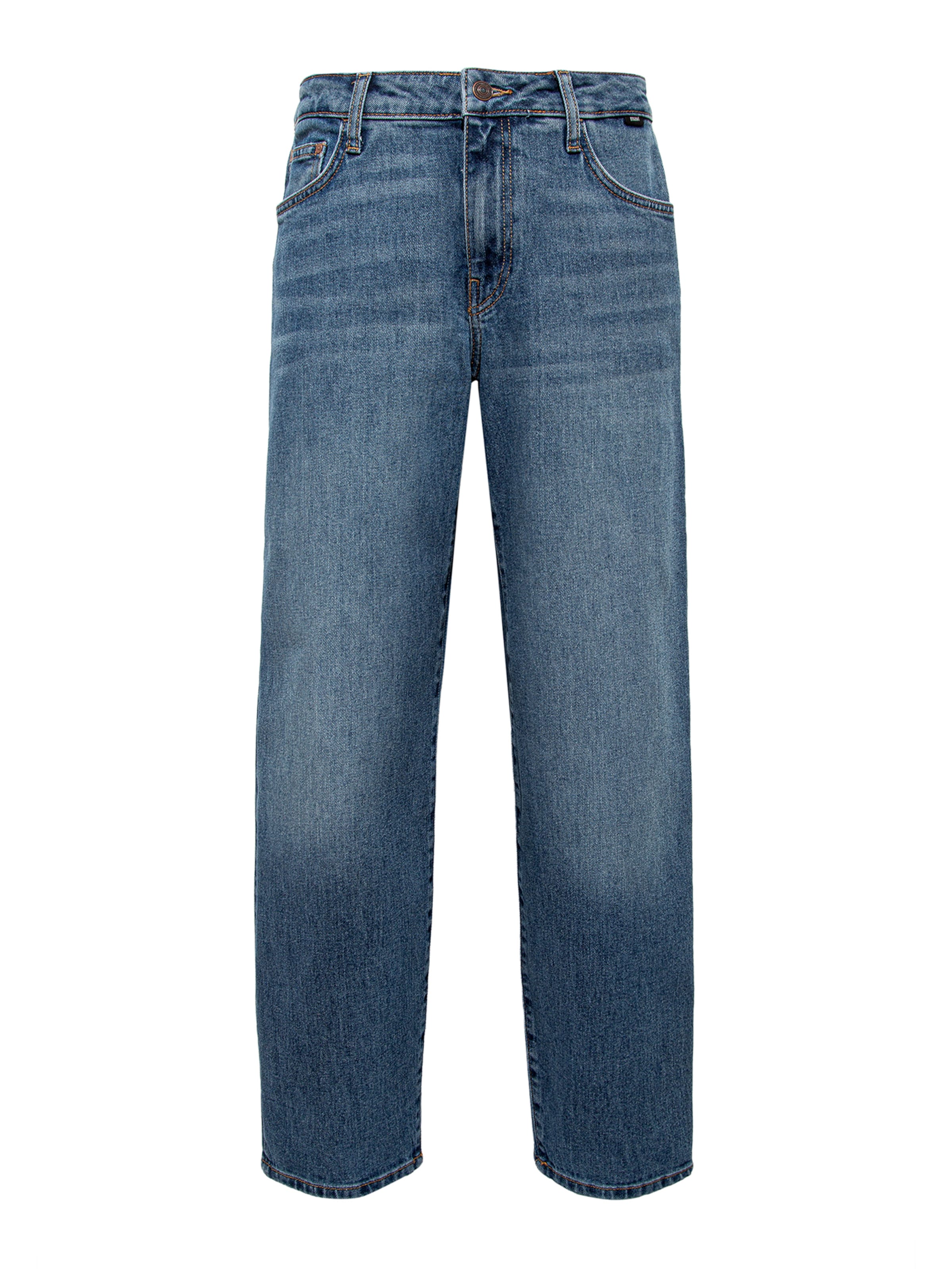Mavi Tapered Jeans ' LEILA ' in Blau: Vorderseite