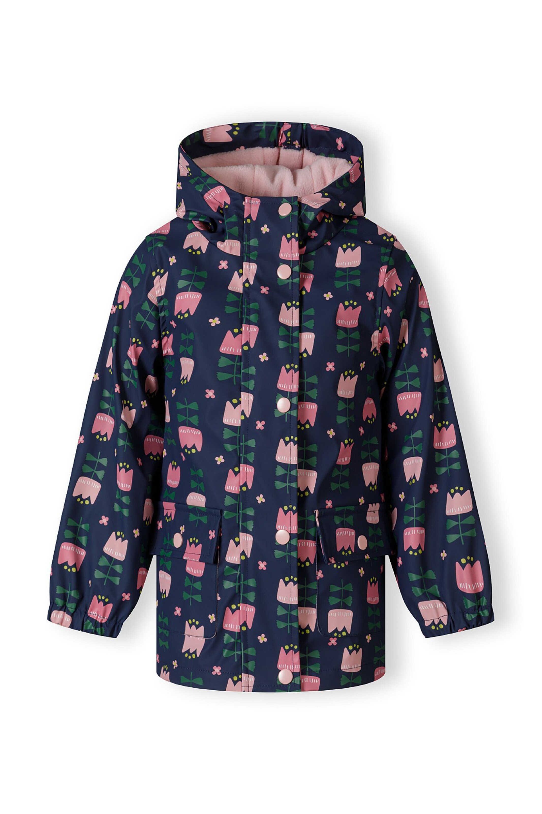 MINOTI Prechodná bunda - Modrá: predná strana