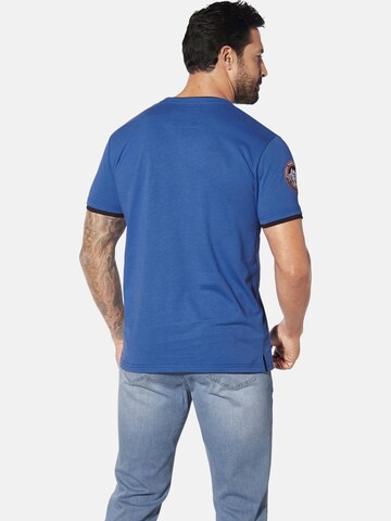 Jan Vanderstorm Shirt ' Sölve ' in Blauw