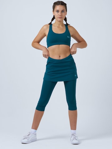 SPORTKIND Sportrock '2-in-1 Tennisrock mit Leggings'‌‌‌‌‌‌‌‌‌‌ in Grün: Vorderseite
