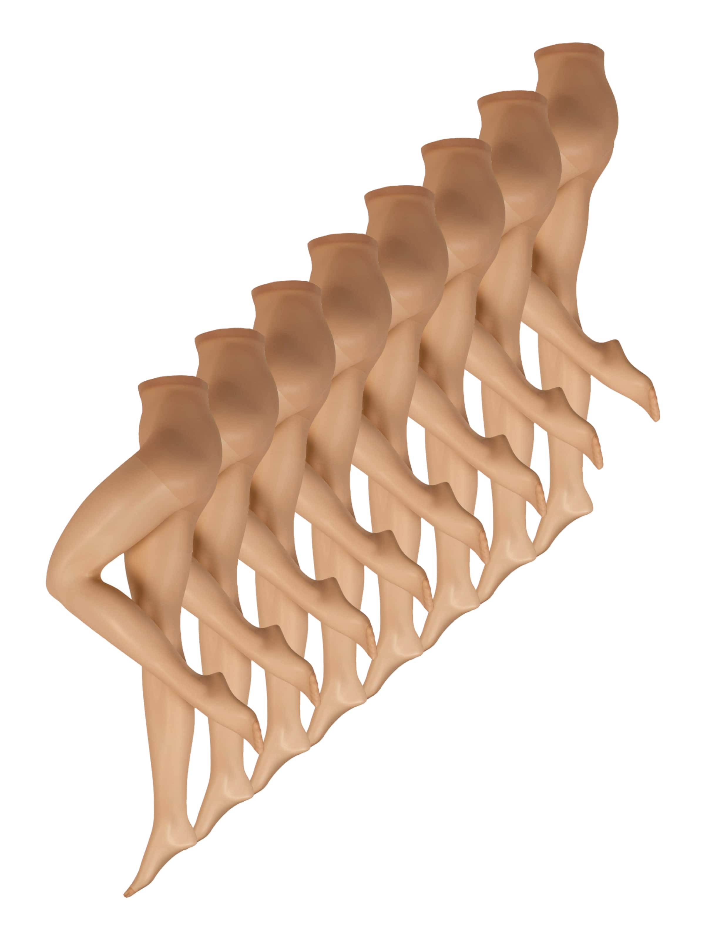 Nur Die Tights in Beige: front