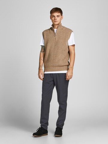 JACK & JONES Slimfit Spodnie 'Will Connor' w kolorze szary