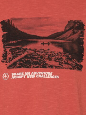 CAMEL ACTIVE T-Shirt in Rot