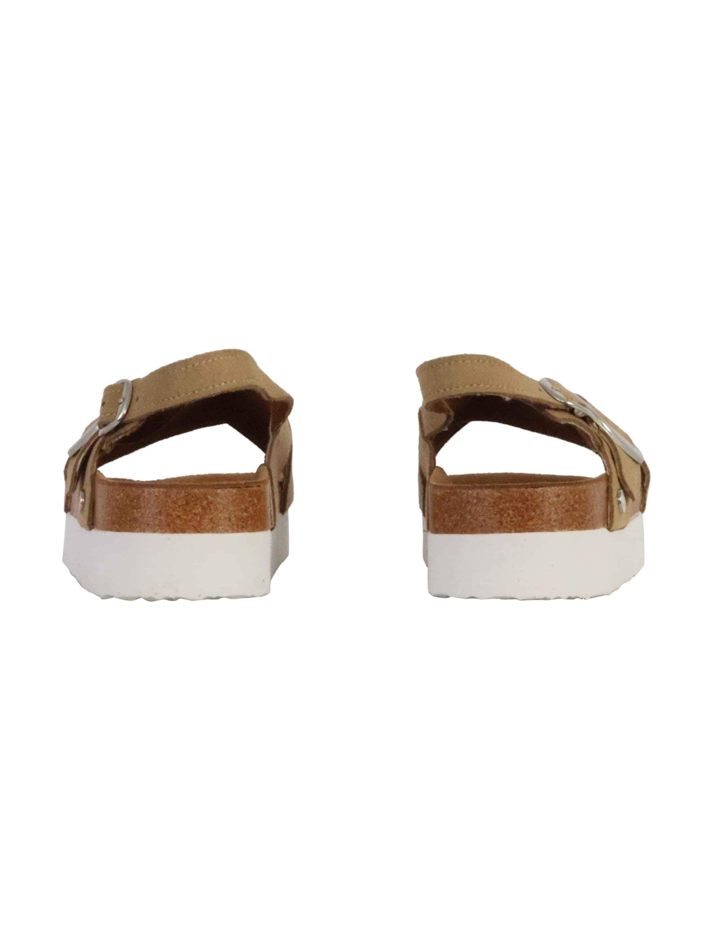 Sandales 'Shylo-Ledersandalen' terre de marins en beige