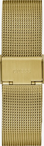 GUESS Analoog horloge ' NOBLE ' in Goud