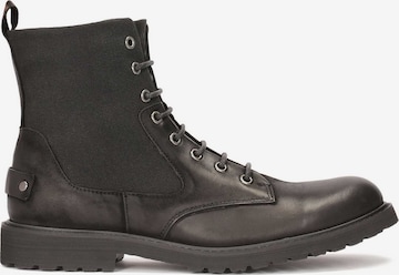 Kazar Lace-Up Boots in Black