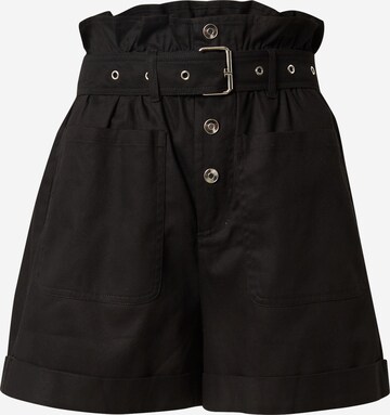 LeGer by Lena Gercke Wide Leg Shorts 'Vicky' in Schwarz: predná strana