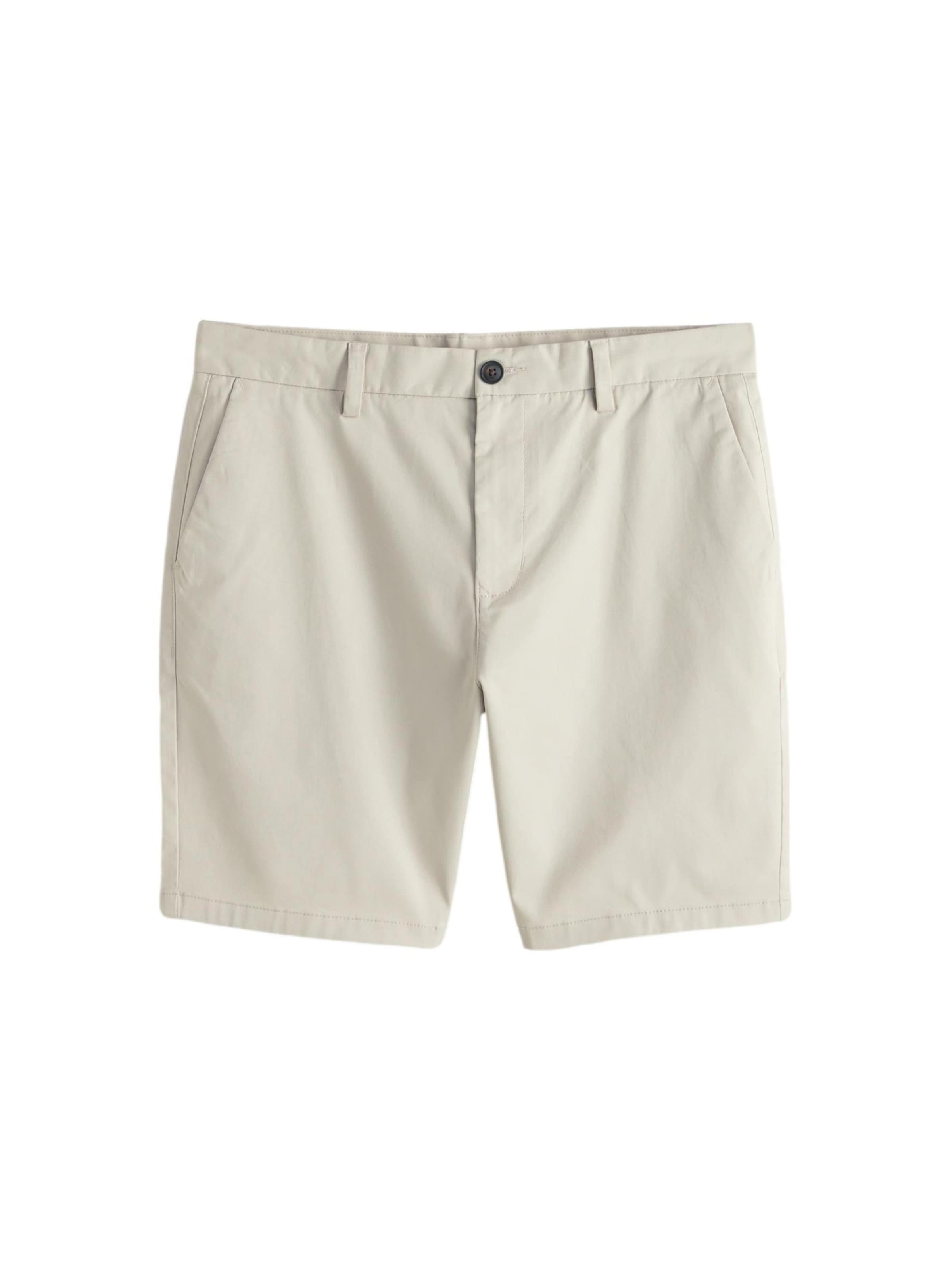 Next Slimfit Shorts in Weiß: Vorderseite