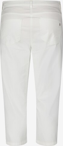 Coupe slim Pantalon Betty Barclay en blanc