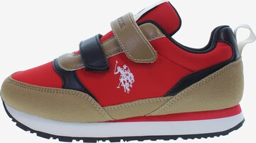 Baskets 'Nobik' U.S. POLO ASSN. en rouge : devant
