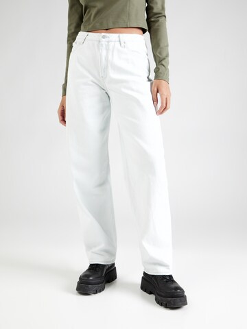 Regular Jean '90'S STRAIGHT' Calvin Klein Jeans en blanc : devant