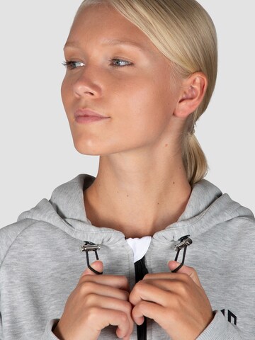 MOROTAI Sportsweatjacke 'COMFY PERFORMANCE' in Grau