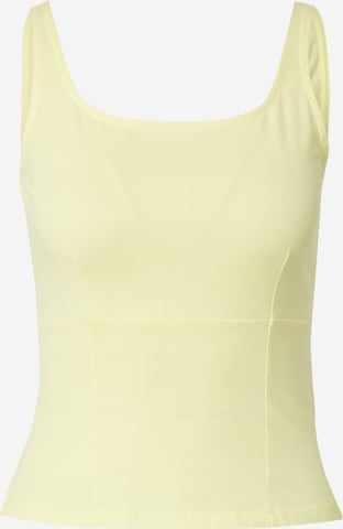 ABOUT YOU Топ 'Vera' в жълто: отпред