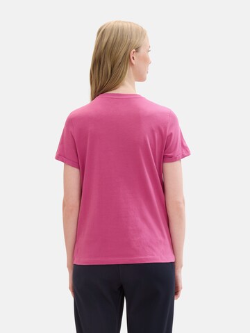 TOM TAILOR T-Shirt in Pink