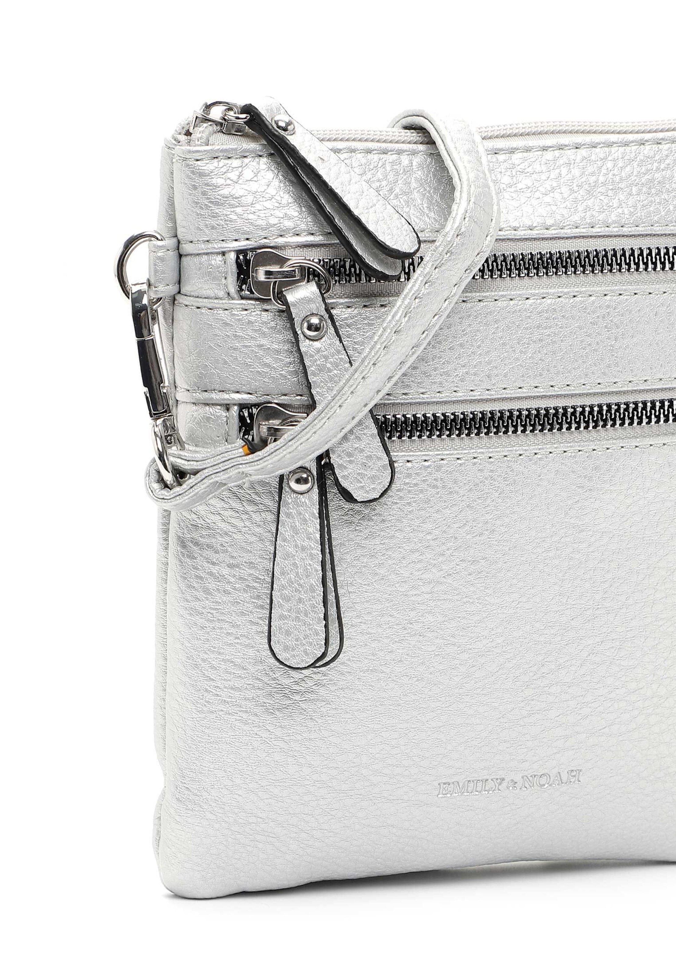 Emily & Noah Umhängetasche ' Emma ' in Silber
