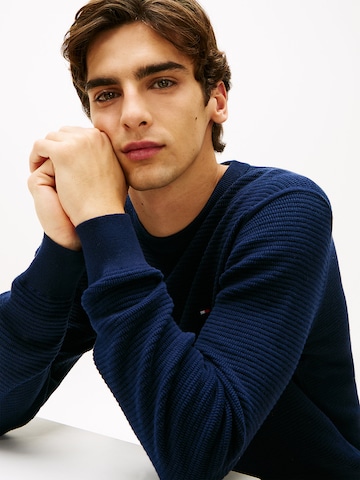 TOMMY HILFIGER Pullover in Blau