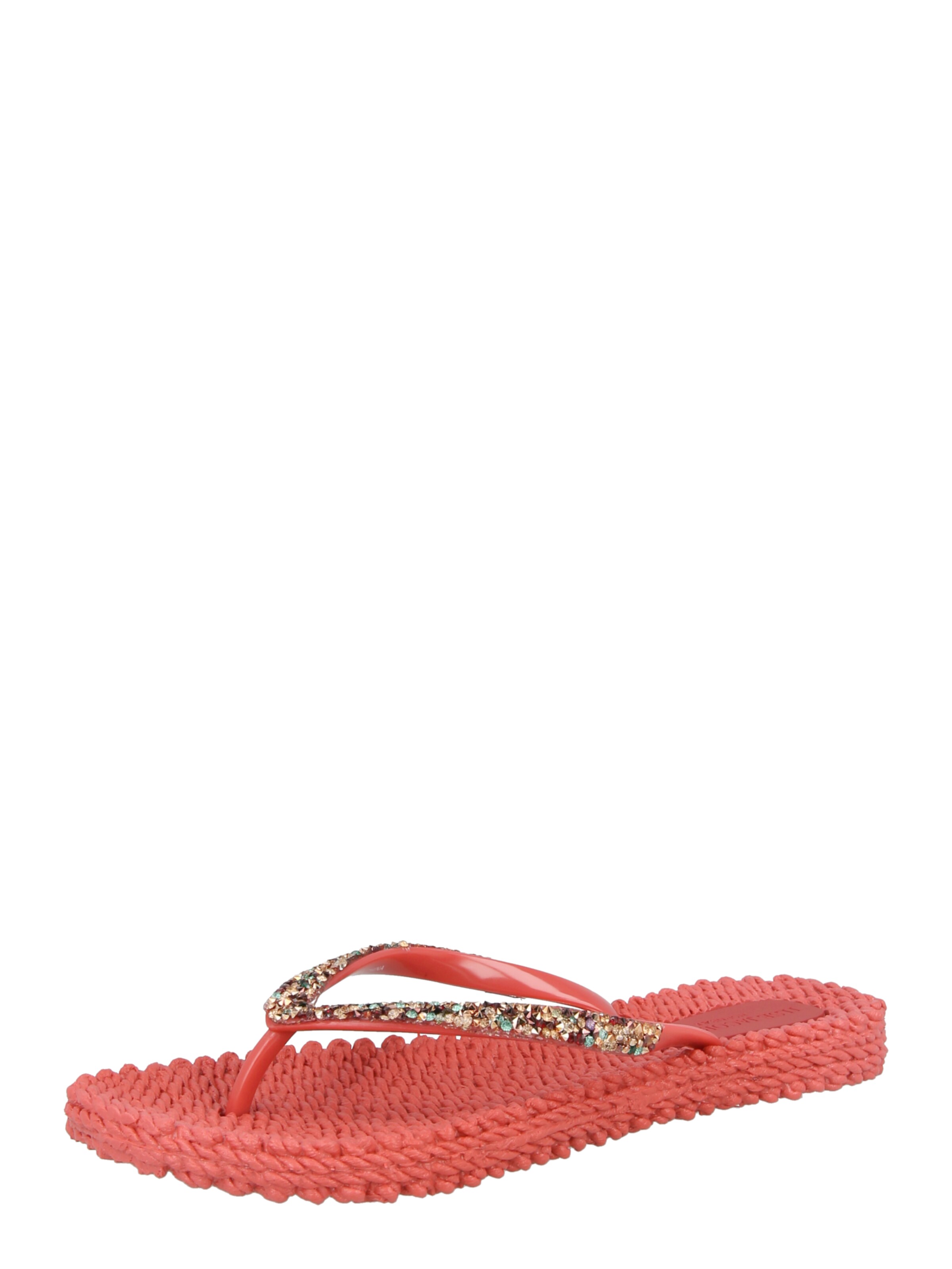ILSE JACOBSEN T-bar sandals in Red: front