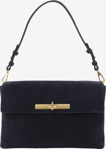 ABRO Schultertasche 'TWIST' in Blau: Vorderseite