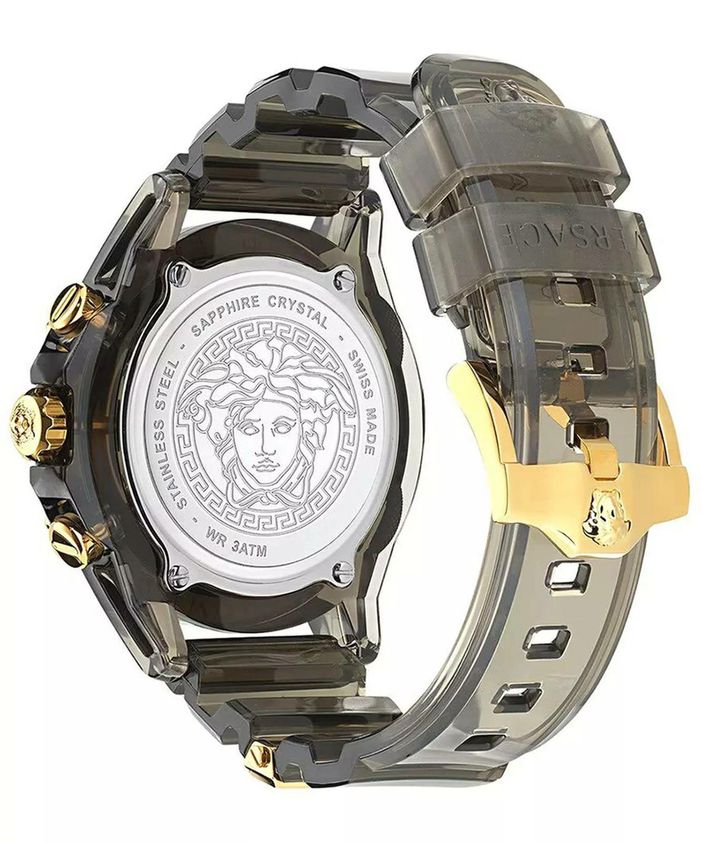 VERSACE Analoog horloge in Zwart